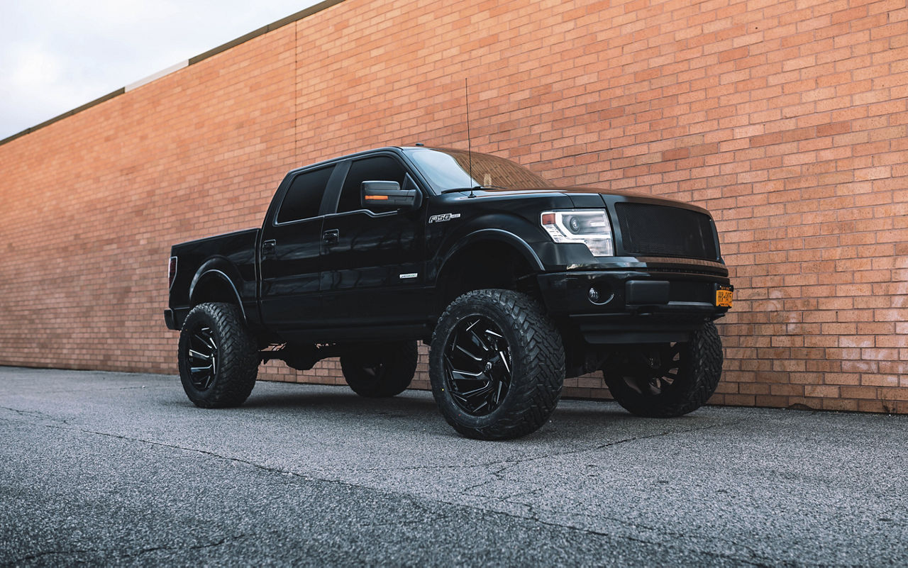 2014 Ford F150 - Fuel REACTION - Black | Fuel Off-Road Wheels